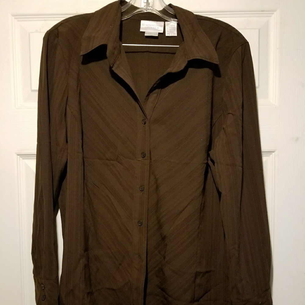 Brown Dress Shirt